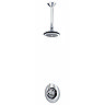Aqualisa - Axis Thermo Concealed Shower Valve with Wall or Ceiling Mounted Fixed Head - AX3163 Profile Large Image