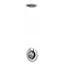 Aqualisa - Axis Thermo Concealed Shower Valve with Wall or Ceiling Mounted Fixed Head - AX3163 Standard Large Image