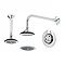 Aqualisa - Axis Thermo Concealed Shower Valve with Wall or Ceiling Mounted Fixed Head - AX3163 Large Image