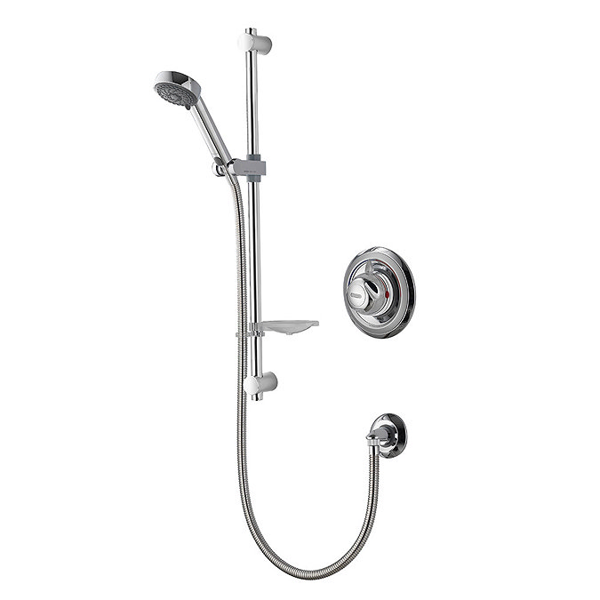 Aqualisa - Colt Concealed Thermostatic Shower Valve with Slide Rail Kit - COLT001CA Large Image