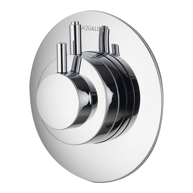 Aqualisa - Dream Concealed Thermostatic Shower Valve with Wall Mounted Fixed Head - DRM001CF Profile