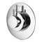 Aqualisa - Dream Concealed Thermostatic Shower Valve with Wall Mounted Fixed Head - DRM001CF Profile