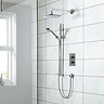Aqualisa - Dream DCV Concealed Diverter Valve with Slide Rail Kit & Wall Mounted Fixed Head - DRMDCV003 Profile Large Image
