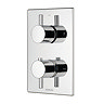 Aqualisa - Dream DCV Concealed Diverter Valve with Slide Rail Kit & Wall Mounted Fixed Head - DRMDCV003 Standard Large Image