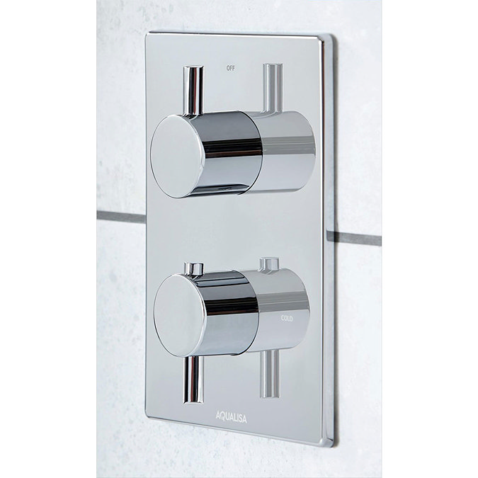 Aqualisa - Dream DCV Concealed Shower Valve with Slide Rail Kit - DRMDCV001 In Bathroom Large Image