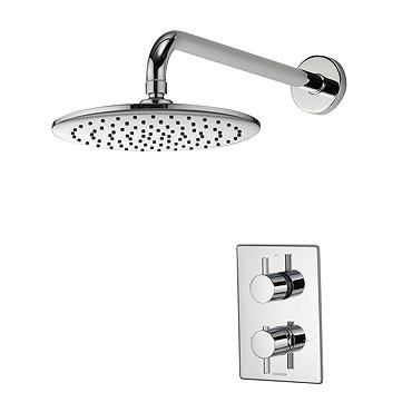 Aqualisa - Dream DCV Concealed Shower Valve with Wall Mounted Fixed Head - DRMDCV002  Profile Large Image