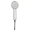 Aqualisa Dream Round Thermostatic Mixer Shower with Adjustable and Wall Fixed Heads - DRMDCV2.ADFW.R