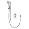 Aqualisa Dream Round Thermostatic Mixer Shower with Adjustable Head - DRMDCV1.AD.RND Large Image