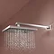Aqualisa Dream Square Thermostatic Mixer Shower with Adjustable and Wall Fixed Heads - DRMDCV2.ADFW.SQR Feature Large Image