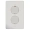 Aqualisa Dream Square Thermostatic Mixer Shower with Adjustable and Wall Fixed Heads - DRMDCV2.ADFW.SQR Newest Large Image