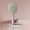 Aqualisa Dream Square Thermostatic Mixer Shower with Adjustable Head, Wall Fixed Head and Bath Fill 