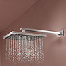 Aqualisa Dream Square Thermostatic Mixer Shower with Wall Fixed Head - DRMDCV1.FW.SQR  Standard Larg