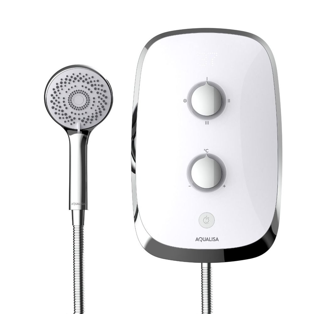 Aqualisa Emotion Electric Shower 8 5kw Arctic White