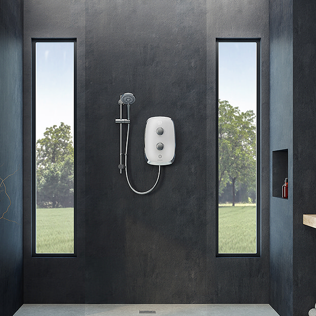 Aqualisa eMOTION Electric Shower 8.5kw Arctic White