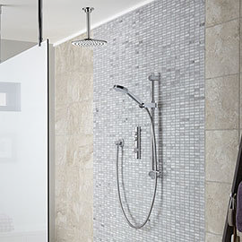 Aqualisa iSystem Smart Shower Concealed with Adjustable and Ceiling Fixed Heads Medium Image