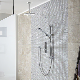 Aqualisa iSystem Smart Shower Concealed with Adjustable and Ceiling Fixed Heads Large Image