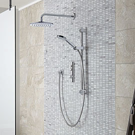 Aqualisa iSystem Smart Shower Concealed with Adjustable and Wall Fixed Heads Medium Image