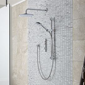Aqualisa iSystem Smart Shower Concealed with Adjustable and Wall Fixed Heads Large Image