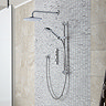 Aqualisa iSystem Smart Shower Concealed with Adjustable and Wall Fixed Heads Large Image