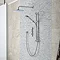 Aqualisa iSystem Smart Shower Concealed with Adjustable and Wall Fixed Heads Large Image