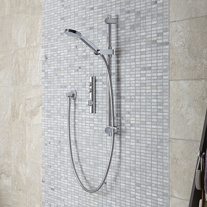 Aqualisa iSystem Smart Shower Concealed with Adjustable Head Large Image
