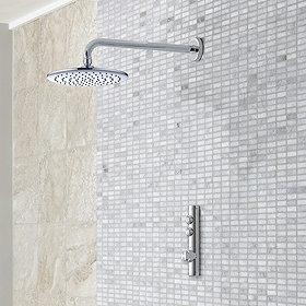 Aqualisa iSystem Smart Shower Concealed with Wall Fixed Head Large Image