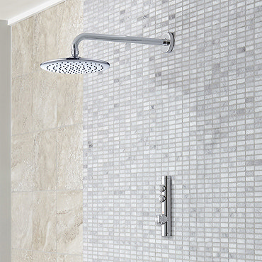 Aqualisa iSystem Smart Shower Concealed with Wall Fixed Head  Profile Large Image