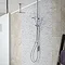 Aqualisa iSystem Smart Shower Exposed with Adjustable and Ceiling Fixed Heads Large Image