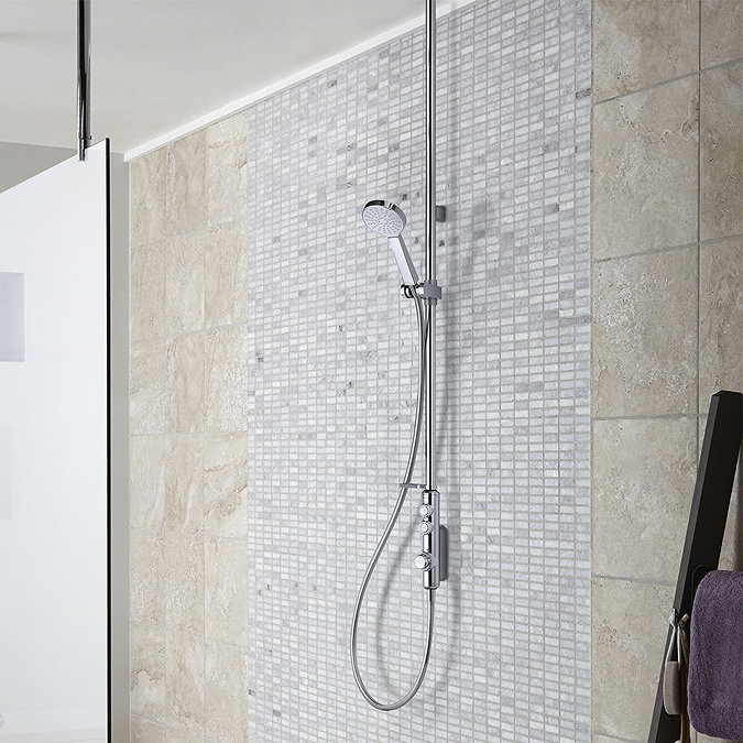 Aqualisa iSystem Smart Shower Exposed with Adjustable Head Large Image