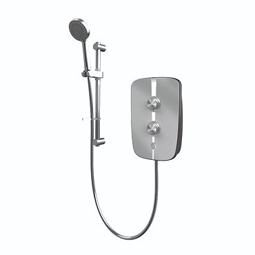 Aqualisa Lumi+ Electric Shower 8.5kW - Mirrored & Chrome