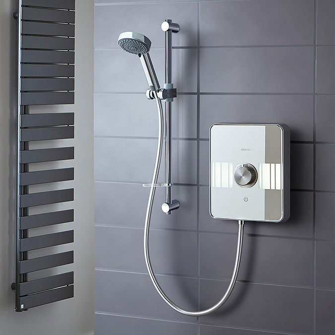 Aqualisa - Lumi Electric Shower with Adjustable Head - Chrome  Profile Large Image