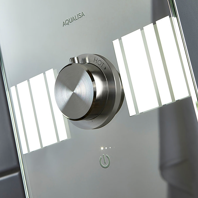 Aqualisa - Lumi Electric Shower with Adjustable Head - Chrome  Newest Large Image
