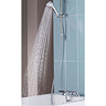 Aqualisa - Midas 100 Thermostatic Bath Shower Mixer with Slide Rail Kit - MD100BSM Feature Large Ima