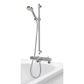 Aqualisa Midas 110 Bath Shower Mixer with Adjustable Head - MD110BSM Medium Image