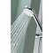 Aqualisa - Midas 200 Thermostatic Bath Shower Mixer with Slide Rail Kit - MD200BSM Standard Large Im