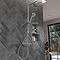 Aqualisa Midas 220 Thermostatic Bar Mixer Shower with Adjustable & Fixed Head