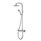 Aqualisa Midas 220 Thermostatic Bar Mixer Shower with Adjustable & Fixed Head