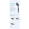 Aqualisa Midas 220 Thermostatic Bar Mixer Shower with Adjustable & Fixed Head