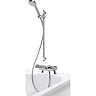 Aqualisa Midas 220 Thermostatic Bath Shower Mixer with Slide Rail Kit