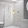 Aqualisa Optic Q Smart Shower Concealed with Adjustable and Wall Fixed Head Large Image