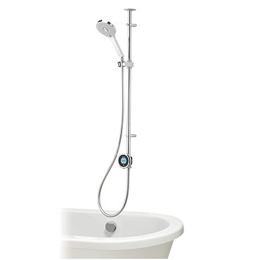 Aqualisa Optic Q Smart Shower Exposed with Adjustable Head and Bath Filler  Profile Large Image