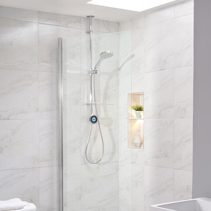 Aqualisa Optic Q Smart Shower Exposed with Adjustable Head  Profile Large Image