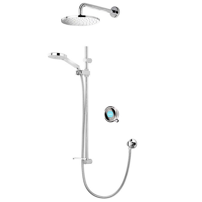 Aqualisa Q Smart Digital Concealed Shower with Adjustable and Fixed Wall Heads Large Image