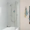 Aqualisa Q Smart Digital Concealed Shower with Adjustable Head and Bath Overflow Filler  Newest Larg
