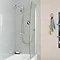 Aqualisa Q Smart Digital Concealed Shower with Adjustable Head and Bath Overflow Filler Newest Larg