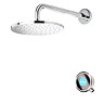 Aqualisa Q Smart Digital Concealed Shower with Fixed Wall Head Large Image