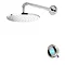 Aqualisa Q Smart Digital Concealed Shower with Fixed Wall Head Large Image