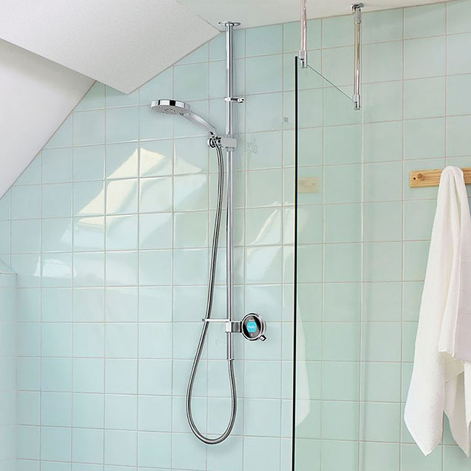 Aqualisa Q Smart Digital Exposed Shower with Adjustable Head Large Image