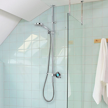 Aqualisa Q Smart Digital Exposed Shower with Adjustable Head  Profile Large Image