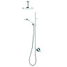 Aqualisa Q Smart Digital Shower Exposed with Adjustable and Fixed Ceiling Heads  Profile Large Image